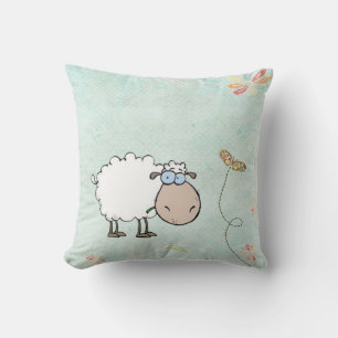 Pillow för fårdjur i baby kudde