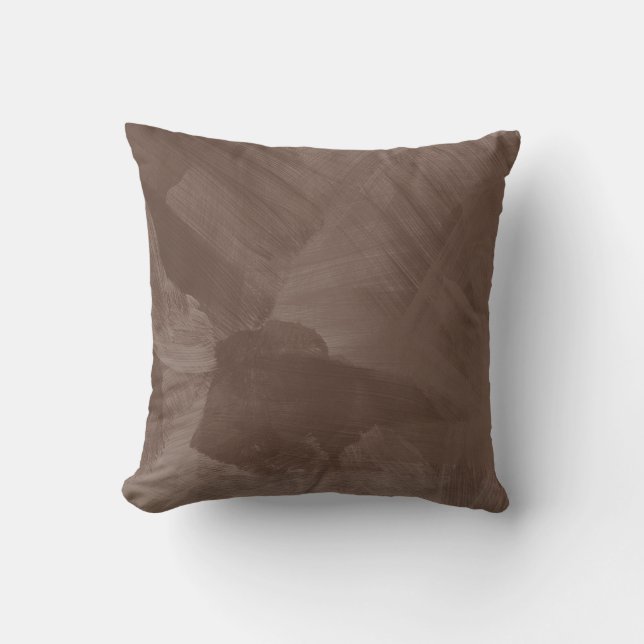 Pillow för färgade penseldrag kudde (Framsida)
