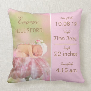 Pillow för födelseattest kudde