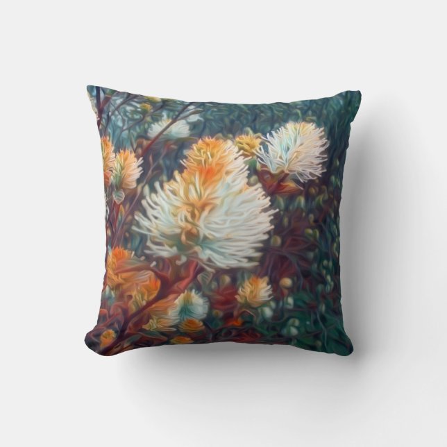 Pillow för fredliga pärlor kudde (Framsida)