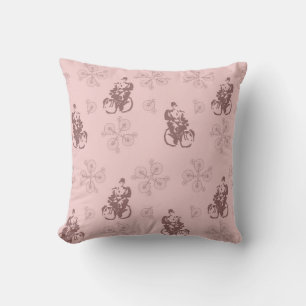 Pillow för Freedom Rosa Bicycle Pillow Kudde