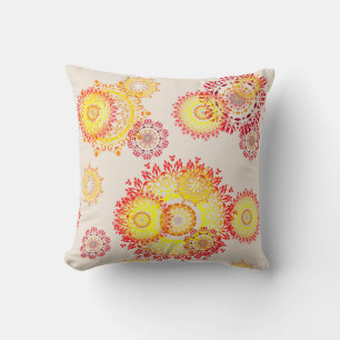 Pillow för höstcirklar kudde