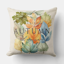 Pillow för hösten Crisp Löv - Mysigt Fall Home Kudde