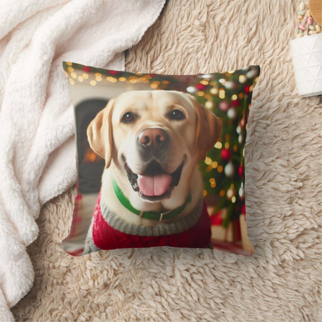 Pillow för jullabrador Retriever Kudde (Filt)