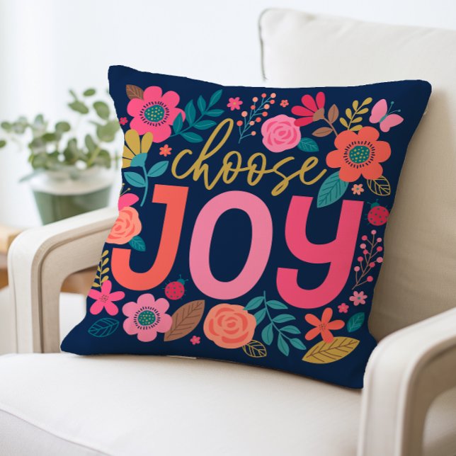 Pillow för JY-Blommigt, motivation Kudde (Skapare uppladdad)