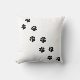 Pillow för kattutskrifter kudde