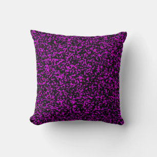 Pillow för lila och svart Dubbla Ansikte Kudde