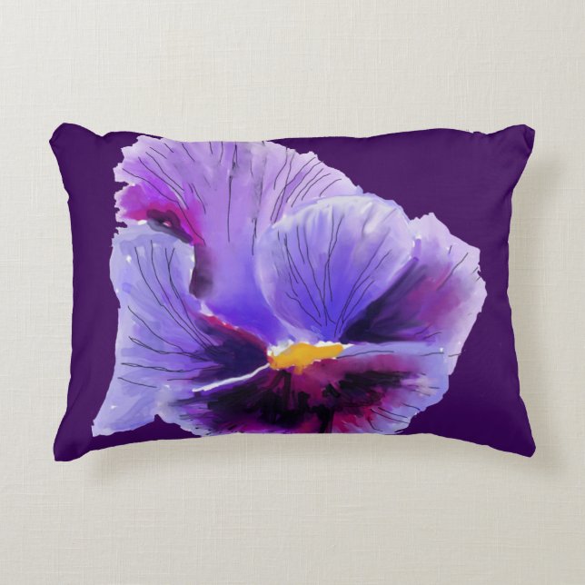 Pillow för Lila Prydnadskudde (Framsidan)