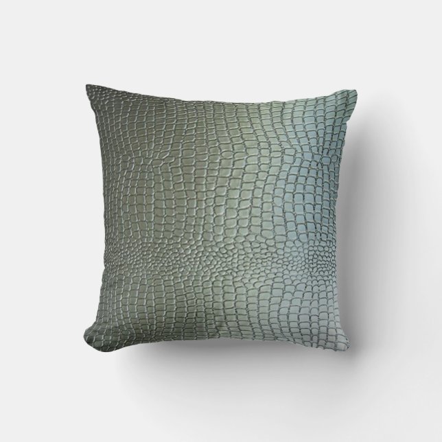 Pillow för metallläder Struktur Kudde (Framsida)