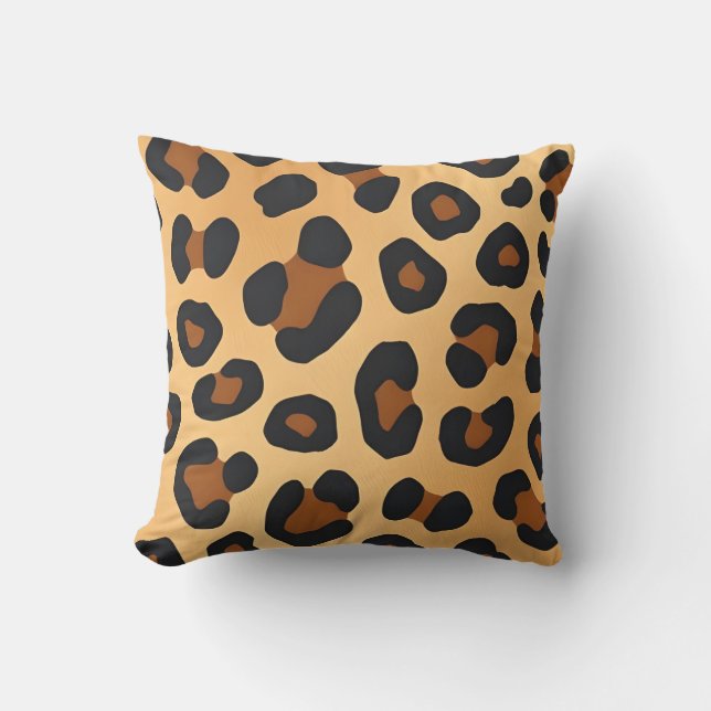 Pillow för modern Twist Tiger Animal Print Pillow Kudde (Framsida)