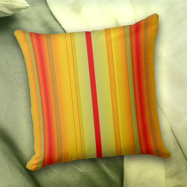 Pillow för Mönster i modern, stripe Lumbarkudde (Skapare uppladdad)