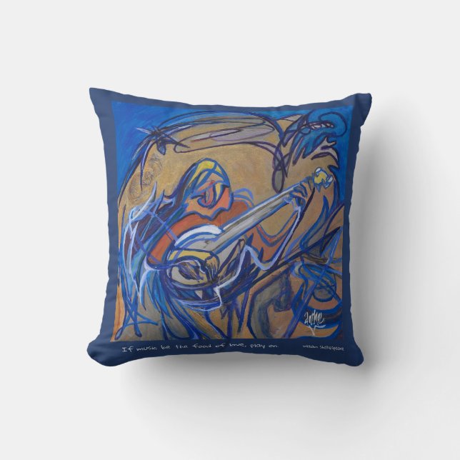 Pillow för musiken älskare kudde (Framsida)