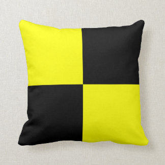 Pillow för nautiska Flagga ’L’ Kudde