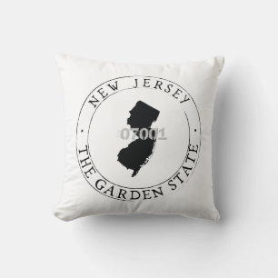 Pillow för new jersey Zip-kod Kudde