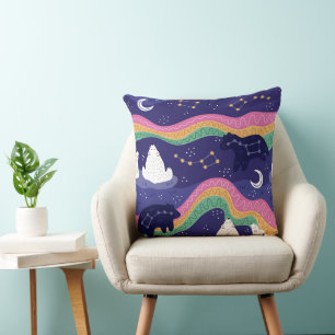 Pillow för norra Ljus Kudde
