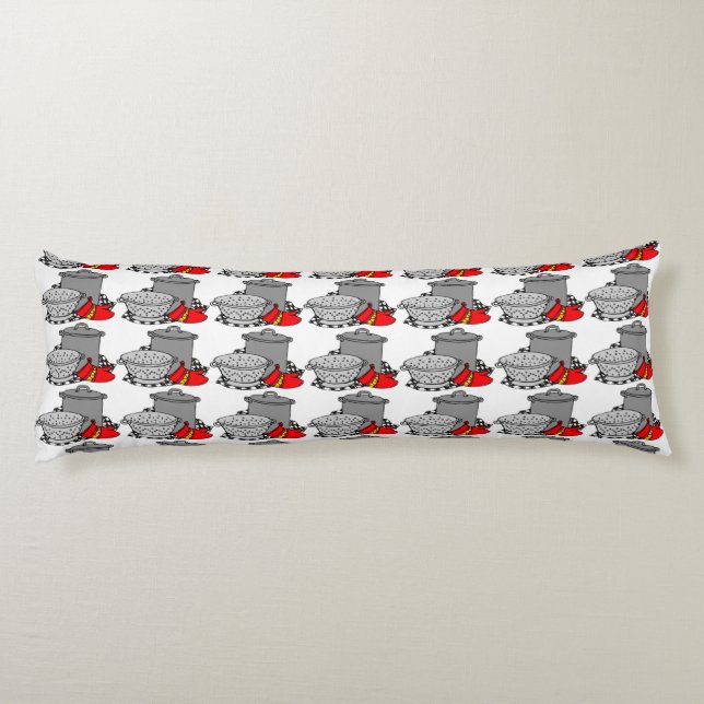 Pillow för påfyllnad och påfyllnad kroppskudde (Baksidan)