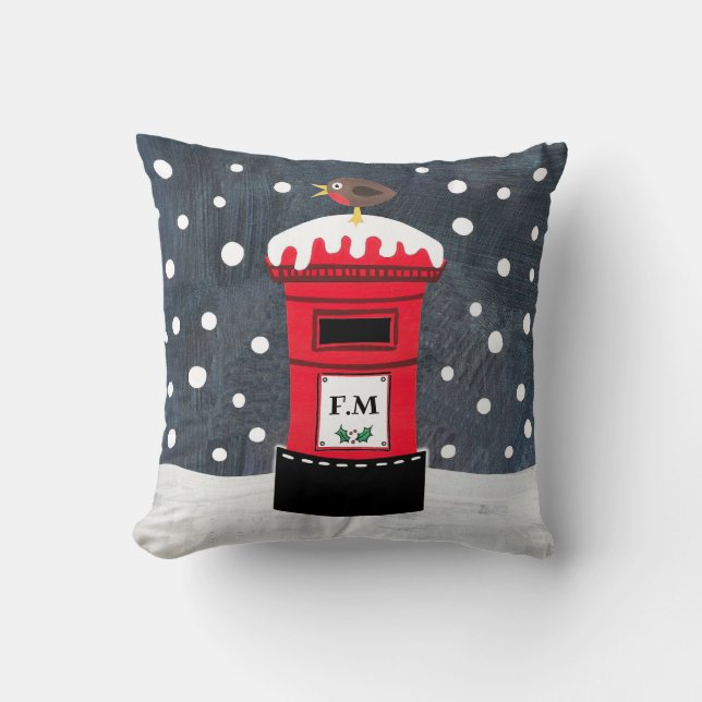 Pillow för personligens julklapp kudde (Framsida)