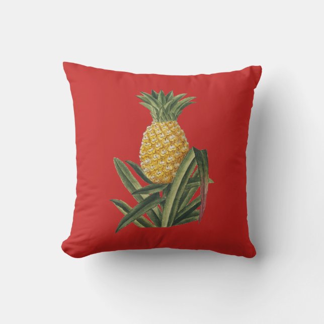Pillow för röd ananas kudde (Framsida)