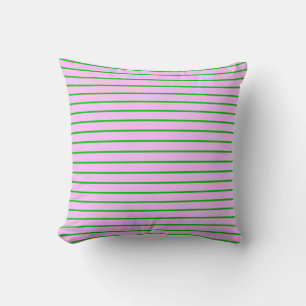 Pillow för Rosa och Grönt Kudde