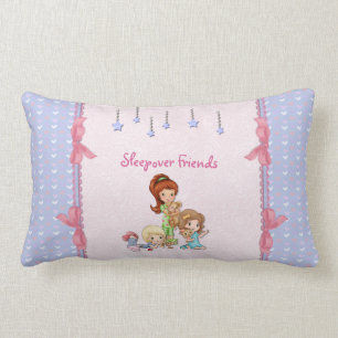 Pillow för Sleepover Friends Autograph Pillow Lumbarkudde
