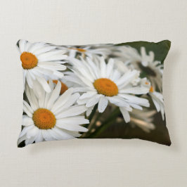 Pillow för sommarkontur Daisy Prydnadskudde