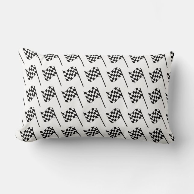 Pillow för tävla Flagga Lumbarkudde (Framsida)
