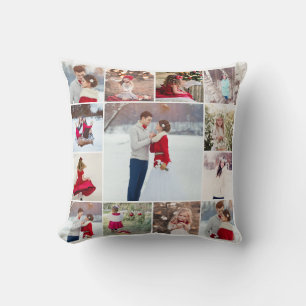 Pillow för trendigets multifoto-hämtning kudde