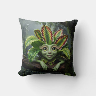 Pillow för tropiska växter kudde