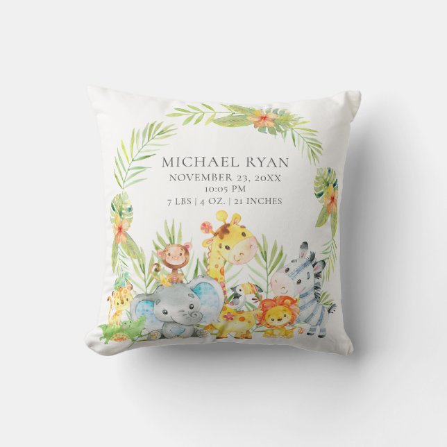 Pillow för ungdjur Boys Baby Kudde (Framsida)
