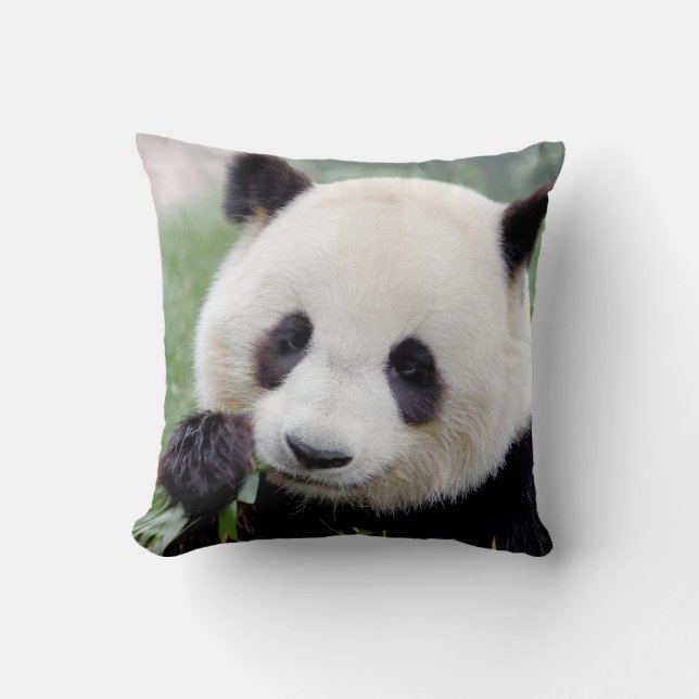 Pillow-fotojättepanda 1. kudde (Framsida)