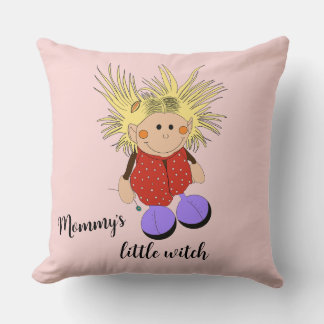Pillow from the "little witch" series kudde