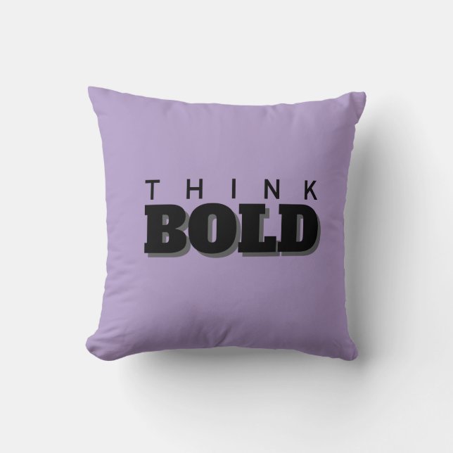 Pillow-fyllning för Cute Pastel Motivational Quote Kudde (Framsida)