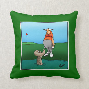 Pillow-gåva från Golf Humor Kudde