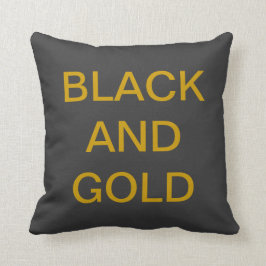 PILLOW GO STEELERS BLACK OCH GULD KUDDE