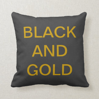 PILLOW GO STEELERS BLACK OCH GULD KUDDE
