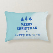 Pillow god jul & Gott nytt år Mönster