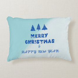 Pillow god jul & Gott nytt år Mönster Prydnadskudde