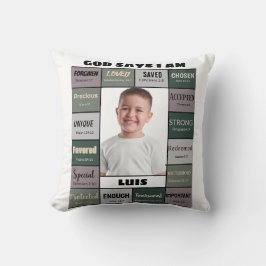 Pillow God säger skript Kudde