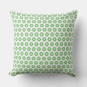 Pillow - Grönt Florets Kudde