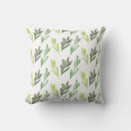 Pillow grönt Mönster Kudde