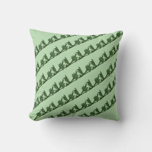 Pillow - Grönt Vinkla Järn Löv Kudde