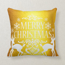 Pillow Guld God jul Kudde