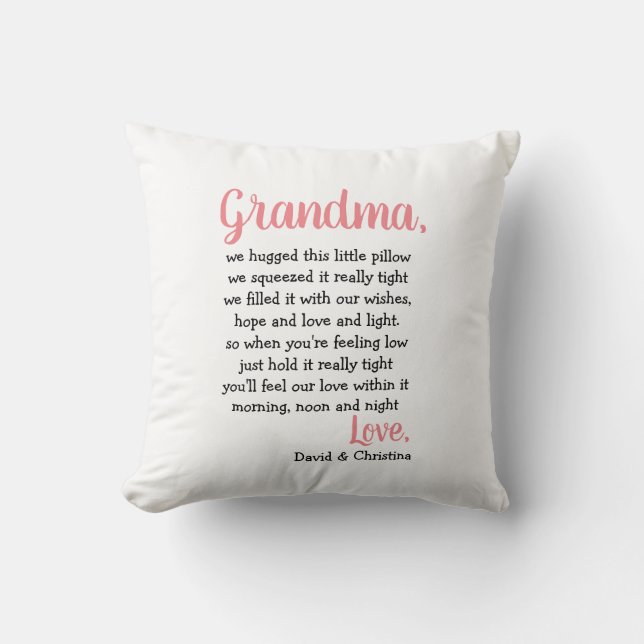Pillow Hugs och Kisses Speciellare Pillow Kudde (Framsida)