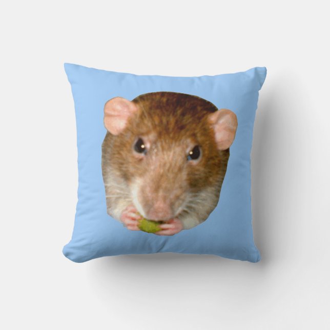 Pillow hungriga Råtta Kudde (Framsida)