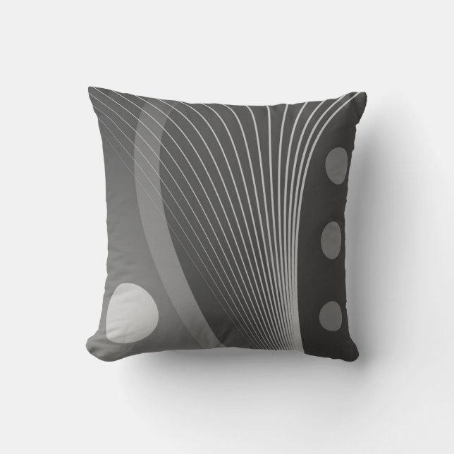 Pillow i den moderna abstrakten stil kudde (Framsida)