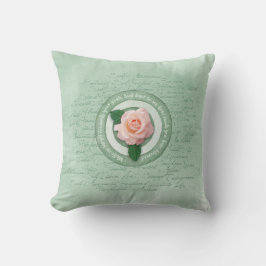 Pillow i full blom kudde