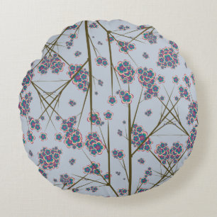 Pillow i Himlar-rundan i Grenar Rund Kudde