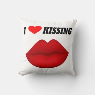 Pillow I Kärlek Kissing Kudde