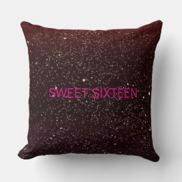 Pillow i sweet sixteen - Gnistra ditt födelse Kudde