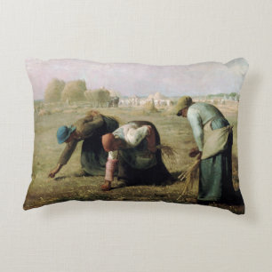 Pillow Jean-François Millet - Gleaners 1857 Prydnadskudde